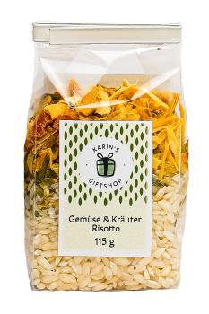Gemüse Kräuter Risotto